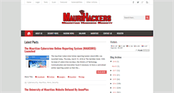 Desktop Screenshot of maurihackers.info