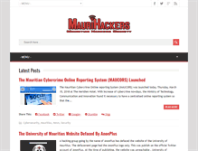 Tablet Screenshot of maurihackers.info